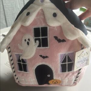 Mon Ami Pink Halloween Plush House nwts